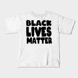 black lives matter justice Kids T-Shirt